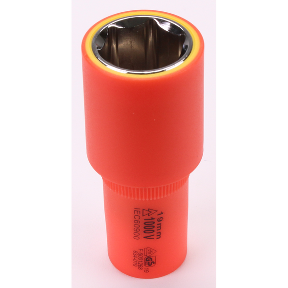 Sealey 3/8"Sq Dr Insulated Socket 19mm