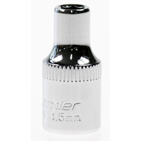 Sealey Socket 1/4"dr 4.5mm (mirror finish)