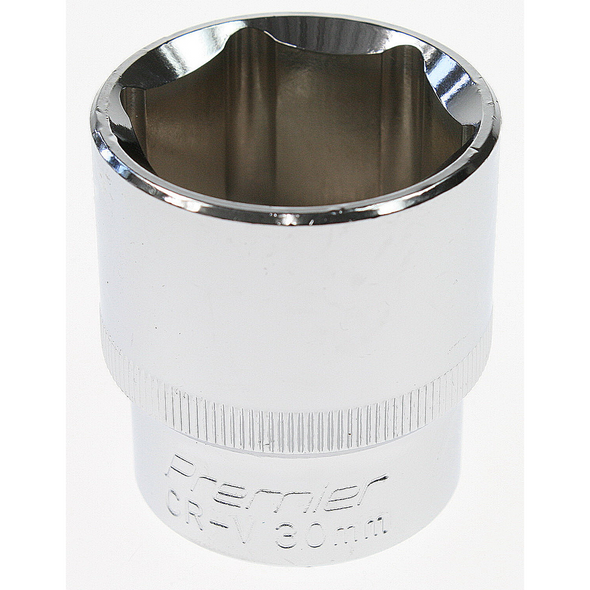 Sealey Socket 1/2"dr 30mm (mirror finish)