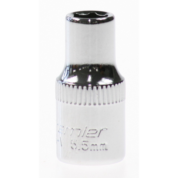 Sealey Socket 1/4"dr 5.5mm (mirror finish)