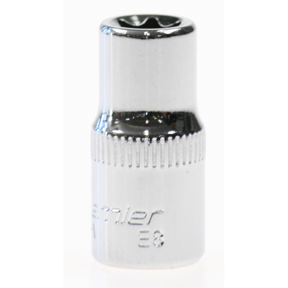 Sealey Star socket 1/4"dr e8 (mirror finish)