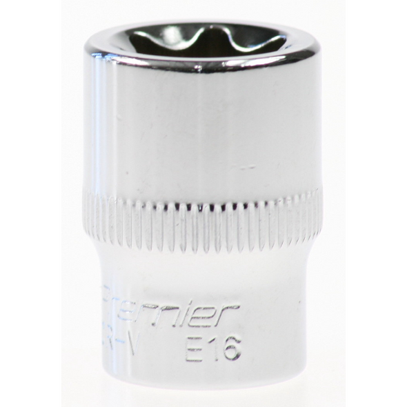 Sealey Star socket 3/8"dr e16 (mirror finish)