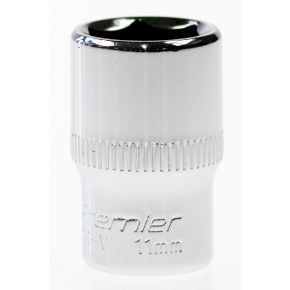 Sealey Socket 1/4"dr 11mm (mirror finish)
