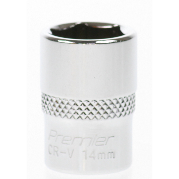 Sealey Socket 3/8"dr 14mm (6pt)