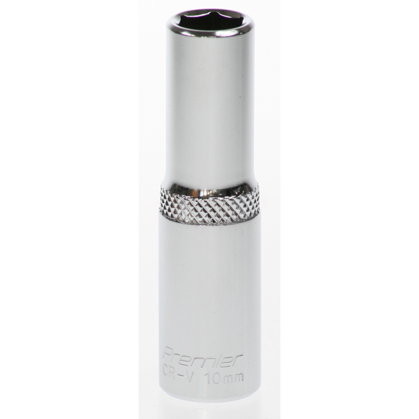 Sealey Socket 3/8"dr 10mm 'deep' (6pt)