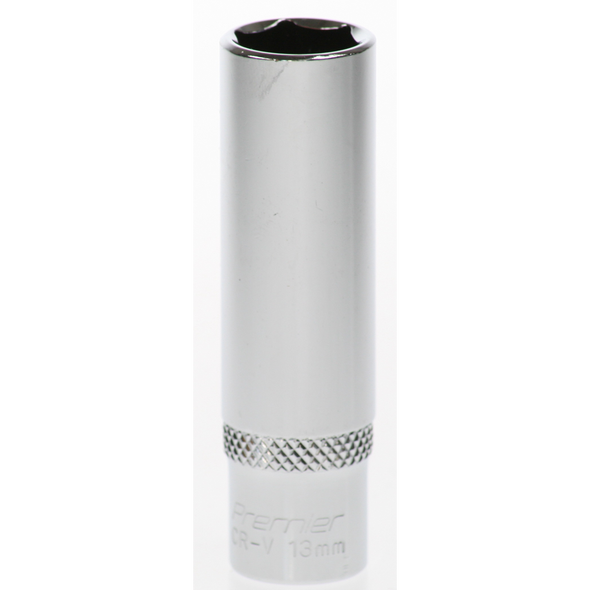 Sealey Socket 3/8"dr 13mm 'deep' (6pt)