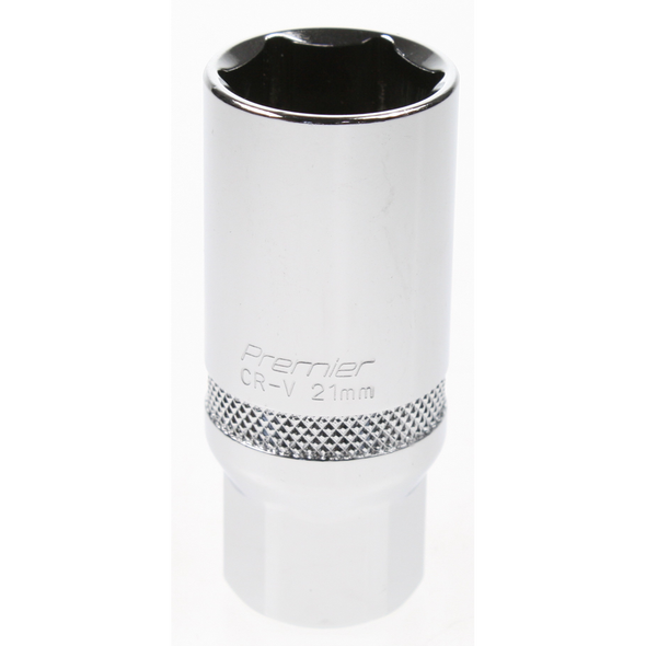 Sealey Spark plug socket 3/8"dr 21mm (6pt)