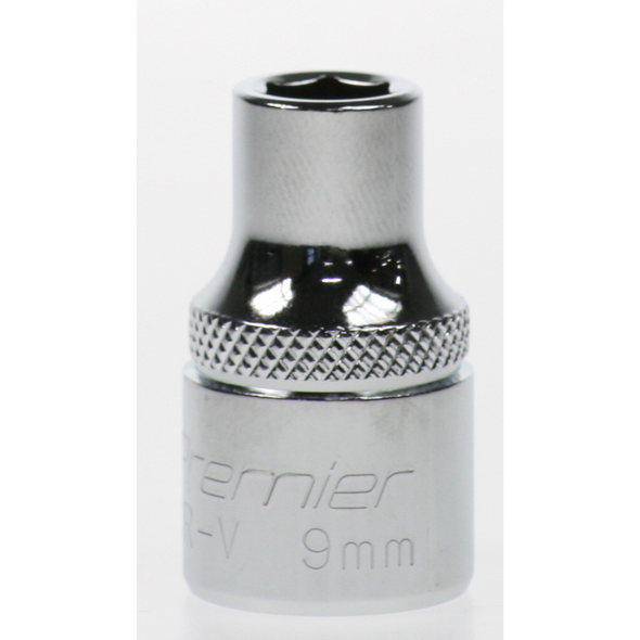 Sealey Socket 1/2"dr 9mm (6pt)