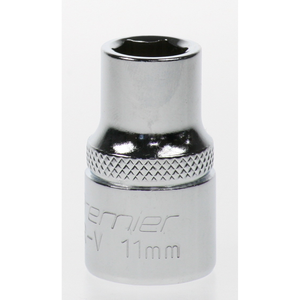 Sealey Socket 1/2"dr 11mm (6pt)