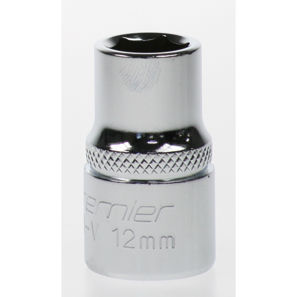 Sealey Socket 1/2"dr 12mm (6pt)