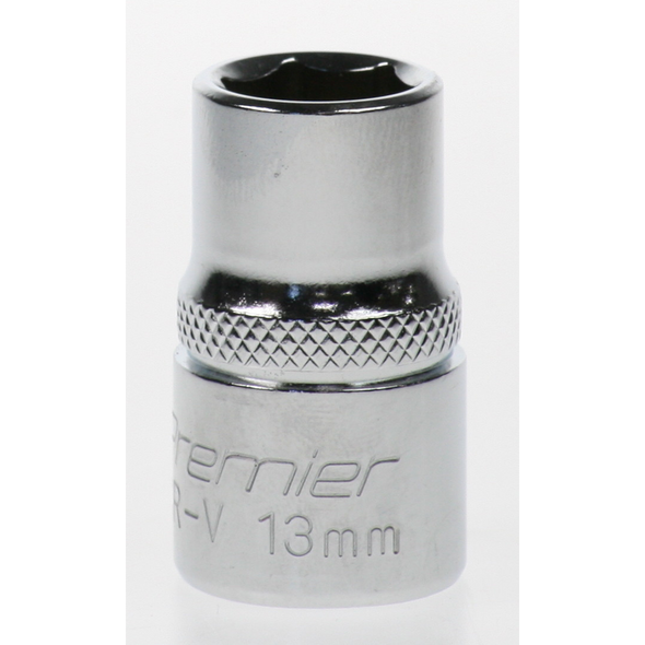 Sealey Socket 1/2"dr 13mm (6pt)