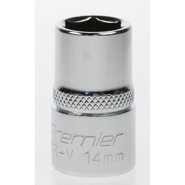 Sealey Socket 1/2"dr 14mm (6pt)