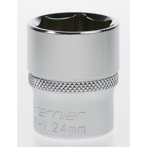 Sealey Socket 1/2"dr 24mm (6pt)