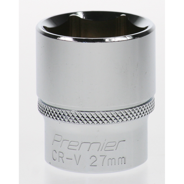 Sealey Socket 1/2"dr 27mm (6pt)