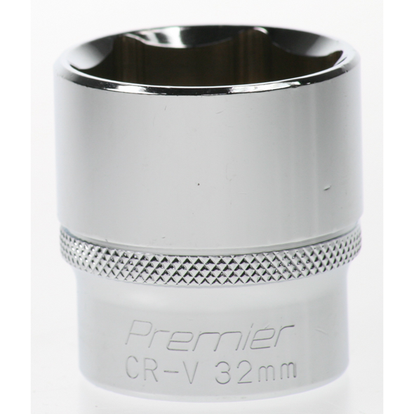 Sealey Socket 1/2"dr 32mm (6pt)