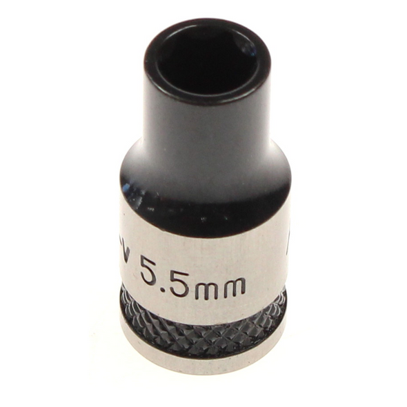 Sealey Socket 1/4"dr 5.5mm (6pt) 'black series'