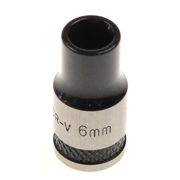 Sealey Socket 1/4"dr 6mm (6pt) 'black series'