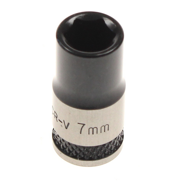 Sealey Socket 1/4"dr 7mm (6pt) 'black series'