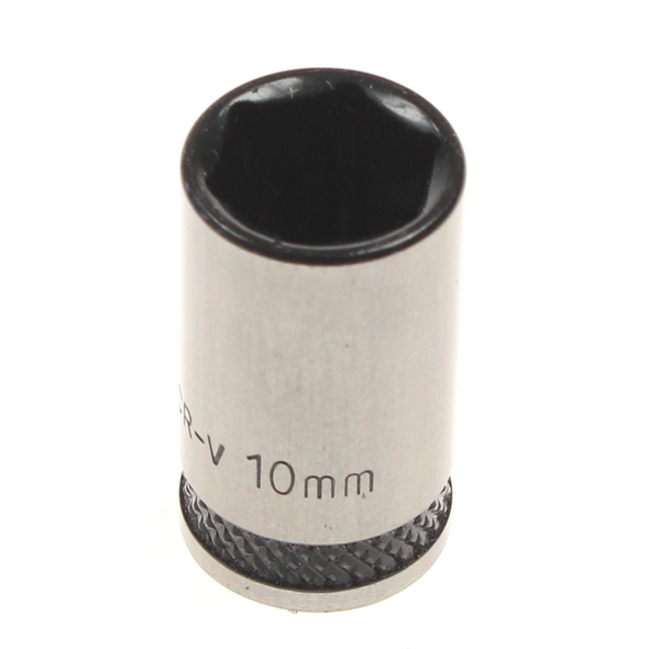 Sealey Socket 1/4"dr 10mm (6pt) 'black series'