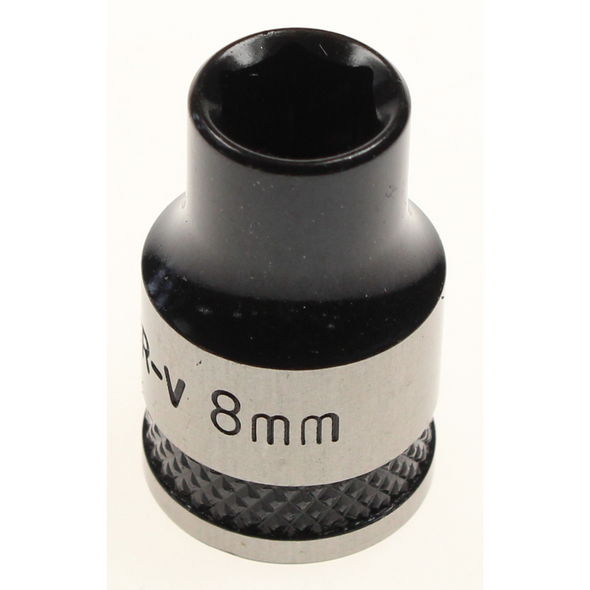 Sealey Socket 3/8"dr 8mm (6pt) 'black series'