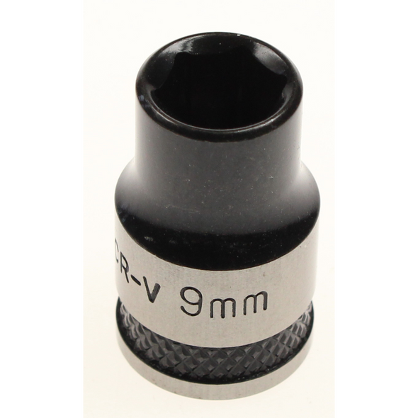 Sealey Socket 3/8"dr 9mm (6pt) 'black series'