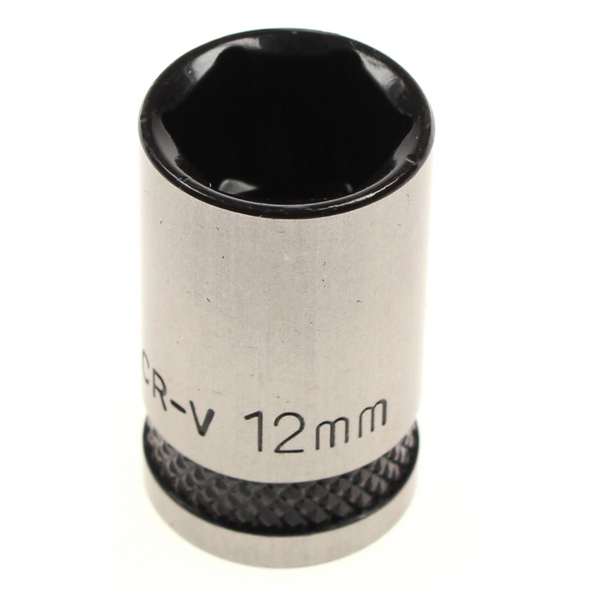 Sealey Socket 3/8"dr 12mm (6pt) 'black series'