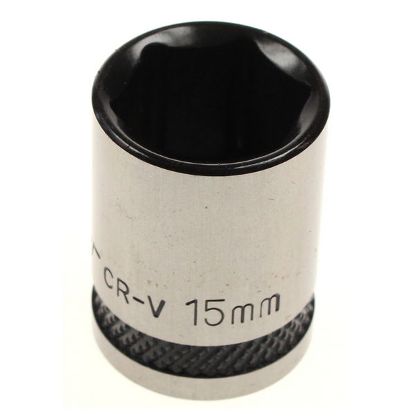 Sealey Socket 3/8"dr 15mm (6pt) 'black series'