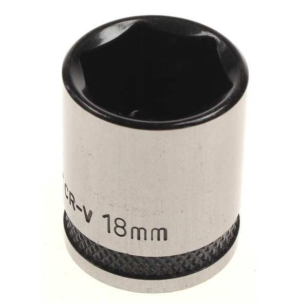Sealey Socket 3/8"dr 18mm (6pt) 'black series'