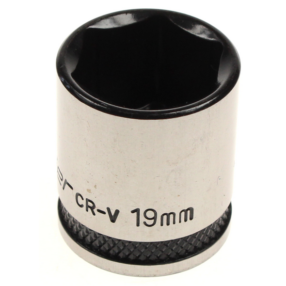 Sealey Socket 3/8"dr 19mm (6pt) 'black series'