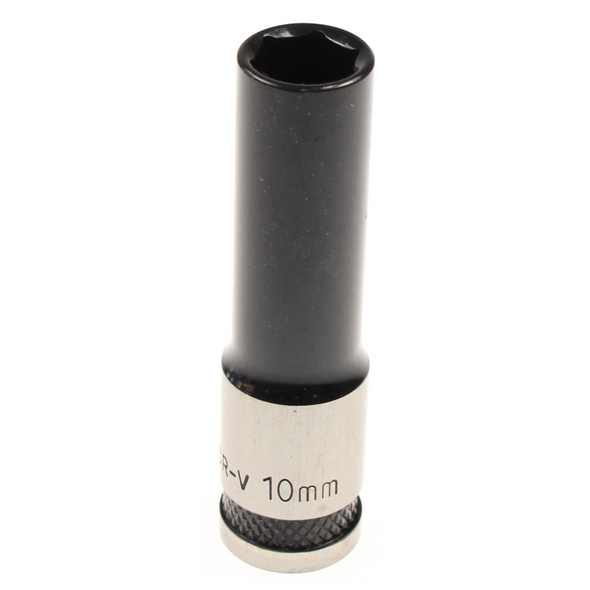 Sealey Socket 3/8"dr 10mm deep (6pt) 'black series'