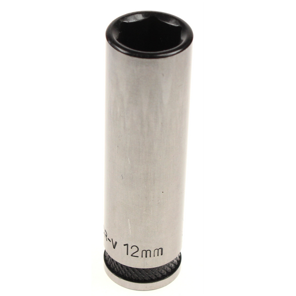 Sealey Socket 3/8"dr 12mm deep (6pt) 'black series'
