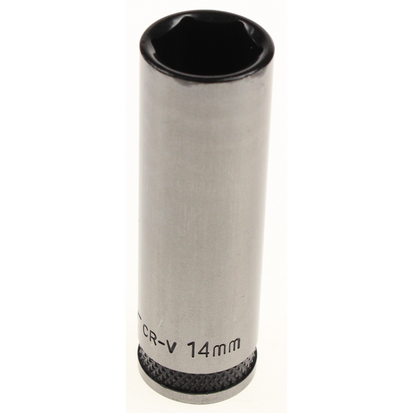 Sealey Socket 3/8"dr 14mm deep (6pt) 'black series'