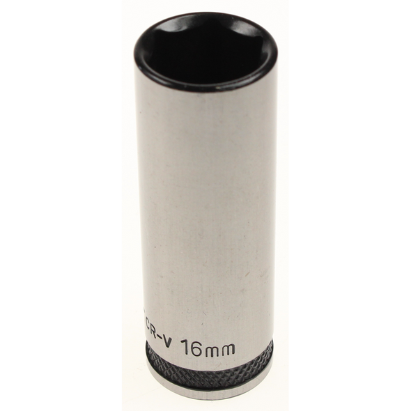 Sealey Socket 3/8"dr 16mm deep (6pt) 'black series'