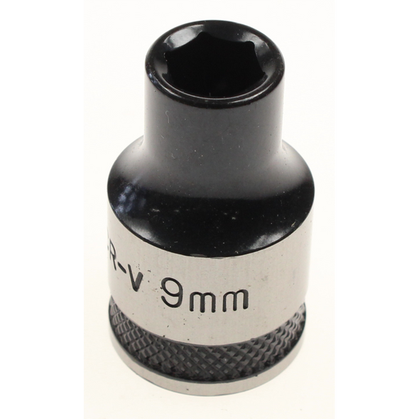 Sealey Socket 1/2"dr 9mm (6pt) 'black series'