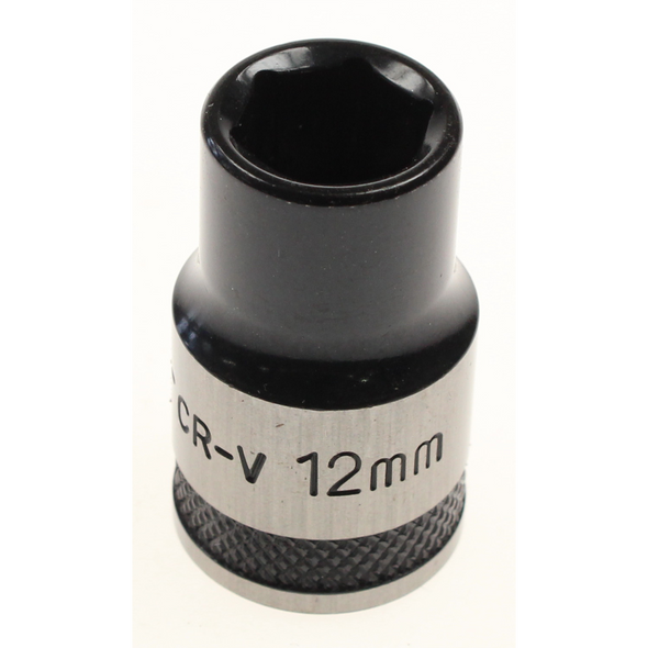 Sealey Socket 1/2"dr 12mm (6pt) 'black series'