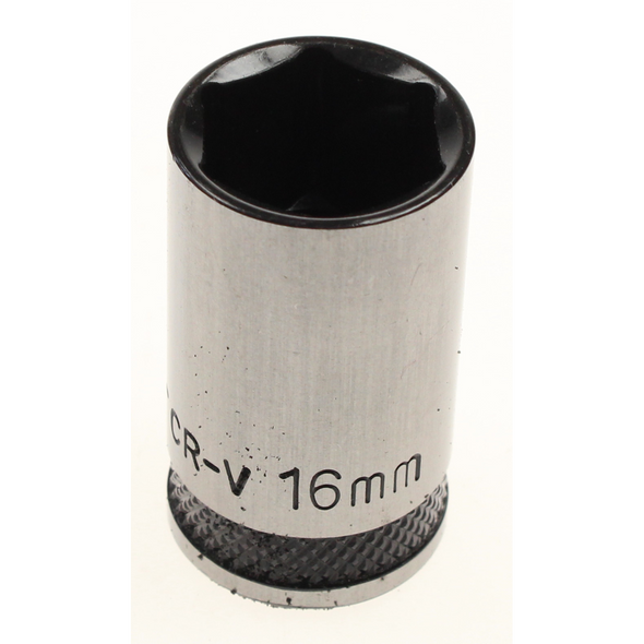 Sealey Socket 1/2"dr 16mm (6pt) 'black series'