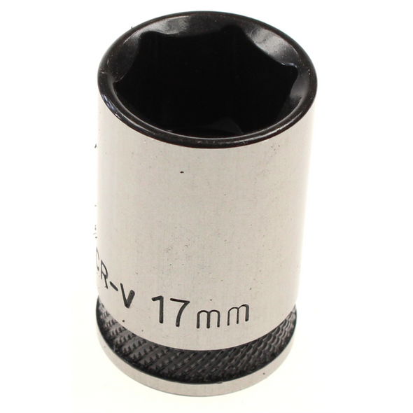 Sealey Socket 1/2"dr 17mm (6pt) 'black series'