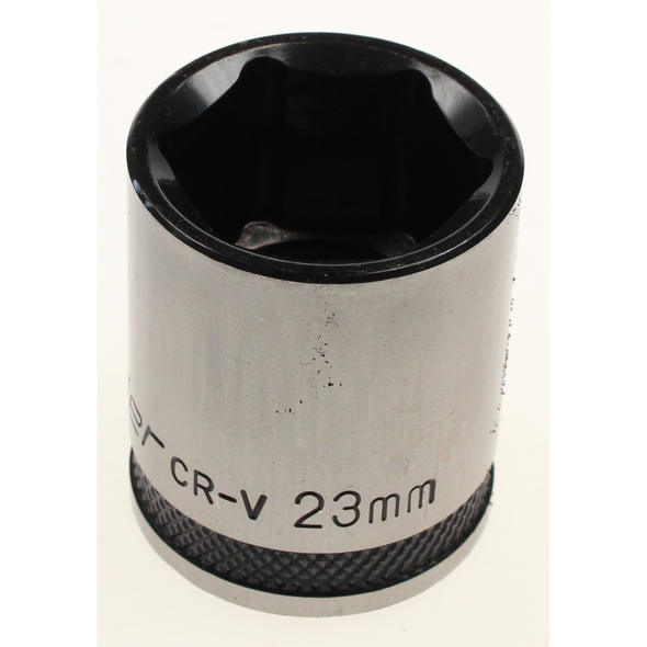 Sealey Socket 1/2"dr 23mm (6pt) 'black series'