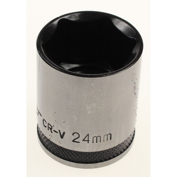 Sealey Socket 1/2"dr 24mm (6pt) 'black series'