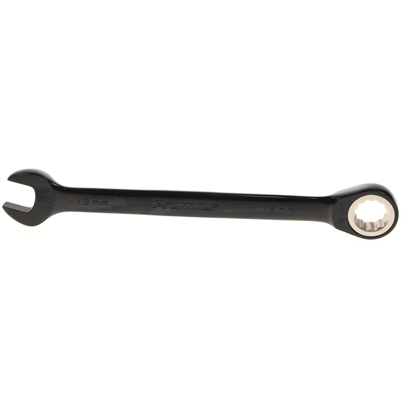 Sealey Combination ratchet spanner 13mm black