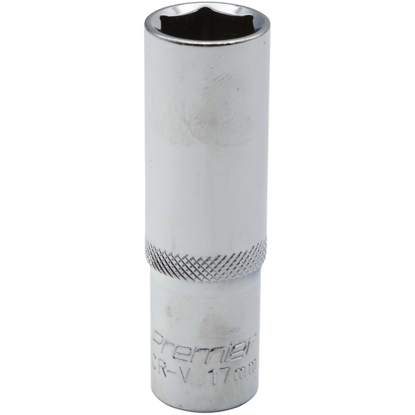 Sealey 1/2"Dr Deep Socket 17mm