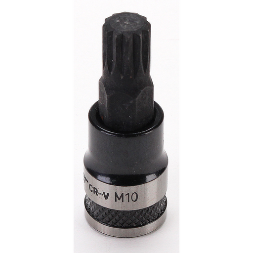 Sealey Spline Socket Bit 3/8"Sq Drive M10 (Black Series)