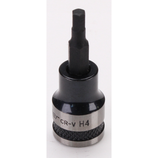 Sealey Hex Socket Bit 3/8"Sq Drive 4mm (Black Series)