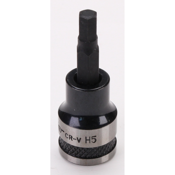 Sealey Hex Socket Bit 3/8"Sq Drive 5mm (Black Series)