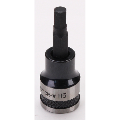 Sealey Hex Socket Bit 3/8"Sq Drive 5mm (Black Series)