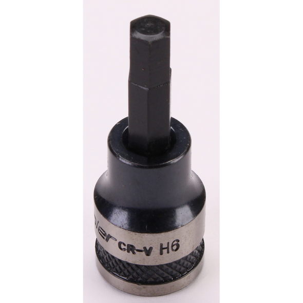 Sealey Hex Key Socket Bit 3/8"Dr 6mm (Black Series)