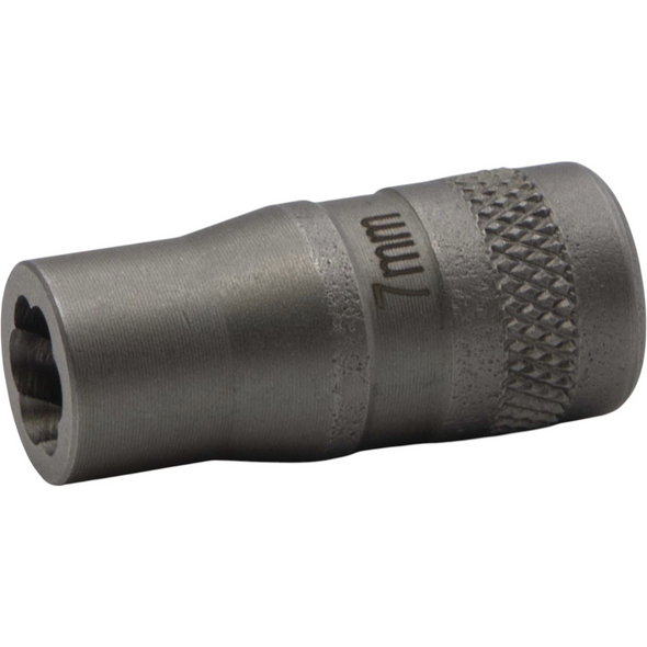 Sealey 1/4"Dr Reverse Spiral Bolt Extractor 7mm