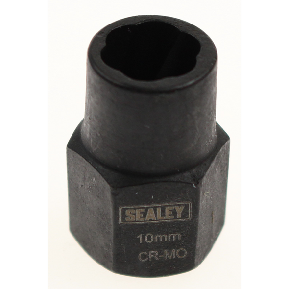 Sealey Bolt extractor 3/8"sq dr 10mm 'spanner type'