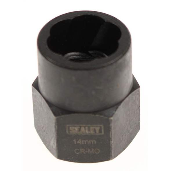 Sealey Bolt extractor 3/8"sq dr 14mm 'spanner type'