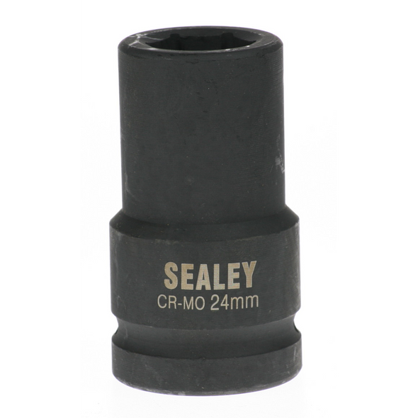 Sealey Impact socket 1" (deep) 24mm